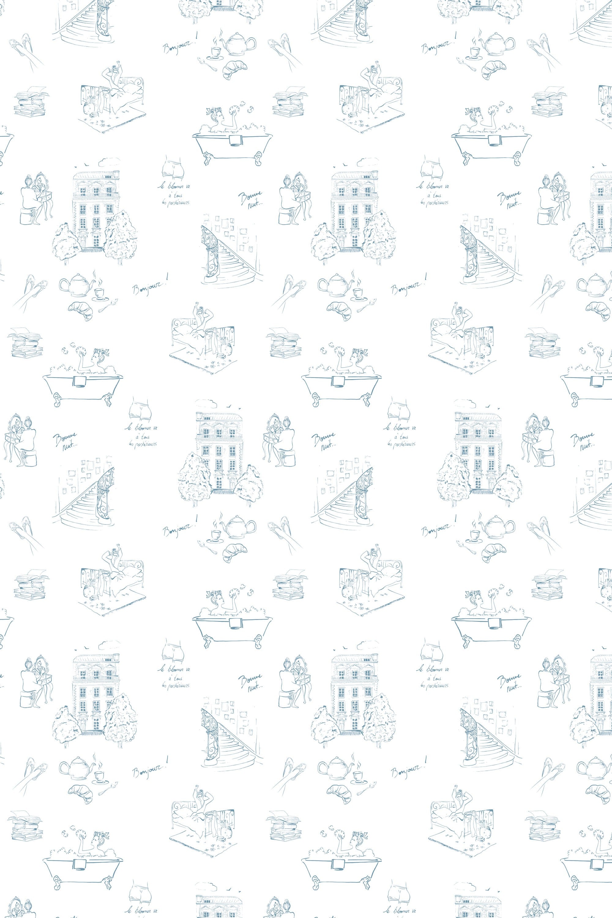 Le bandeau Paulo toile de Jouy