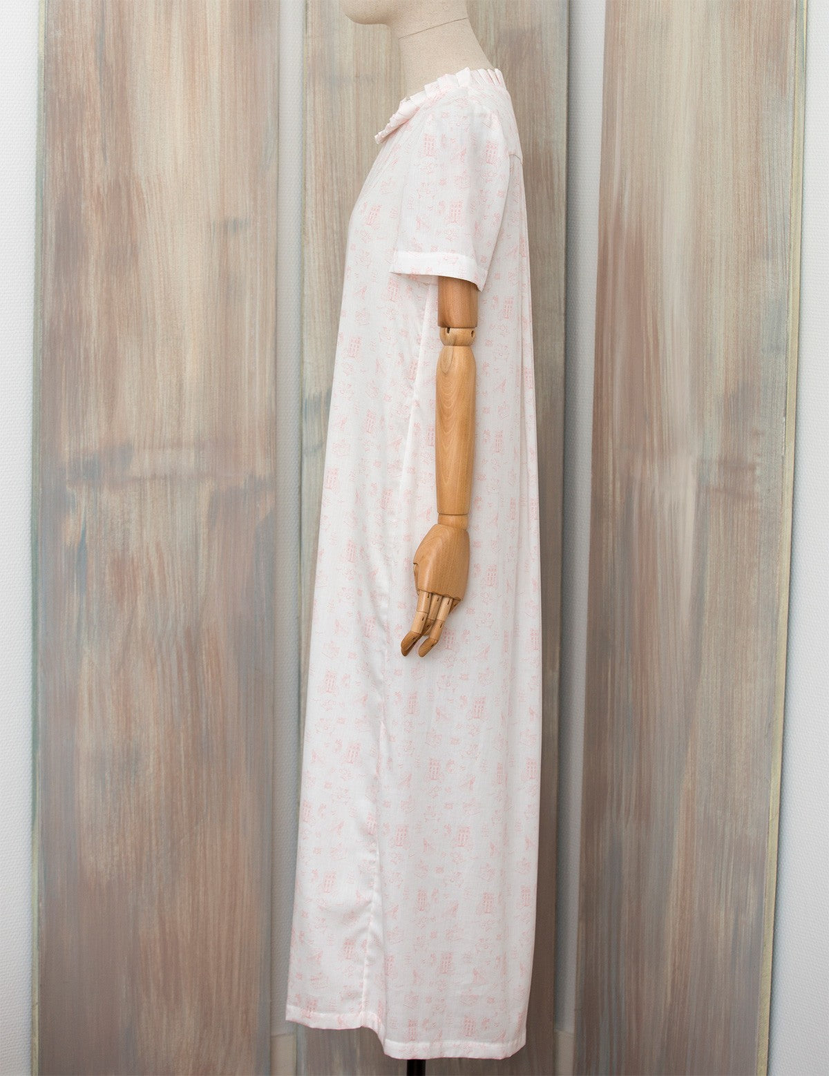 Robe longue André Toile de Jouy | 71 bis - Prêt à porter, Prêt à dormir
