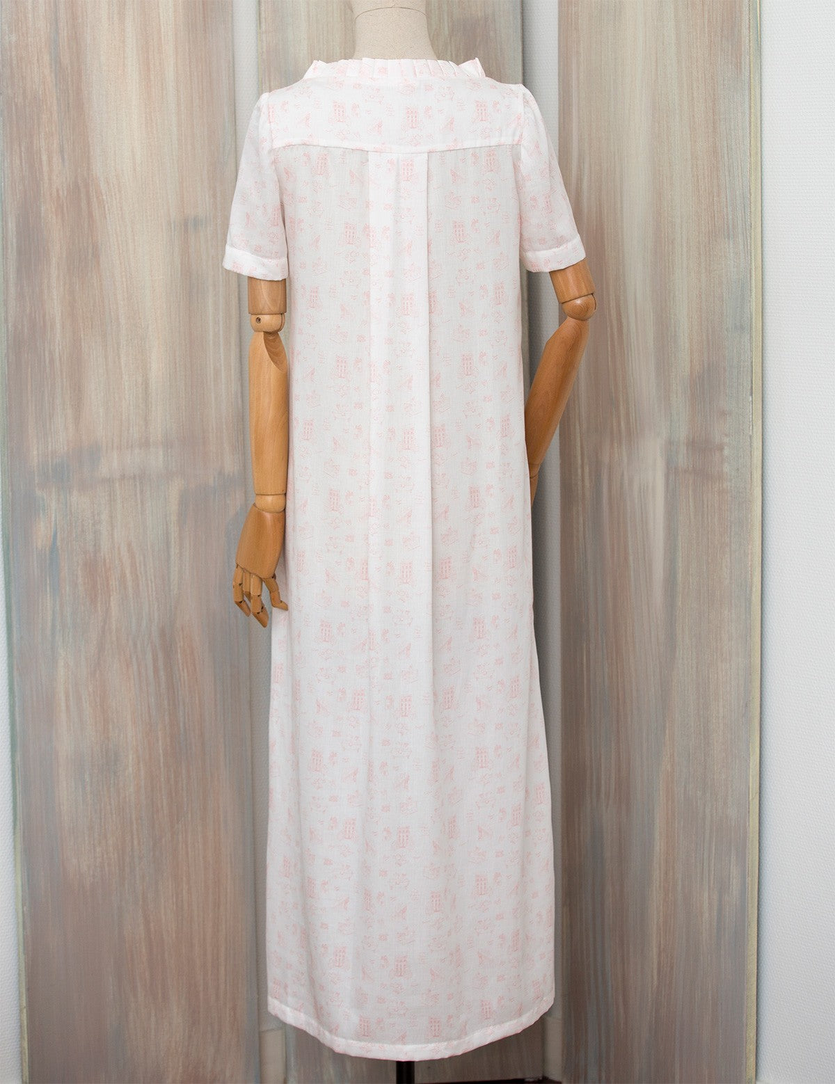 Robe longue André Toile de Jouy | 71 bis - Prêt à porter, Prêt à dormir