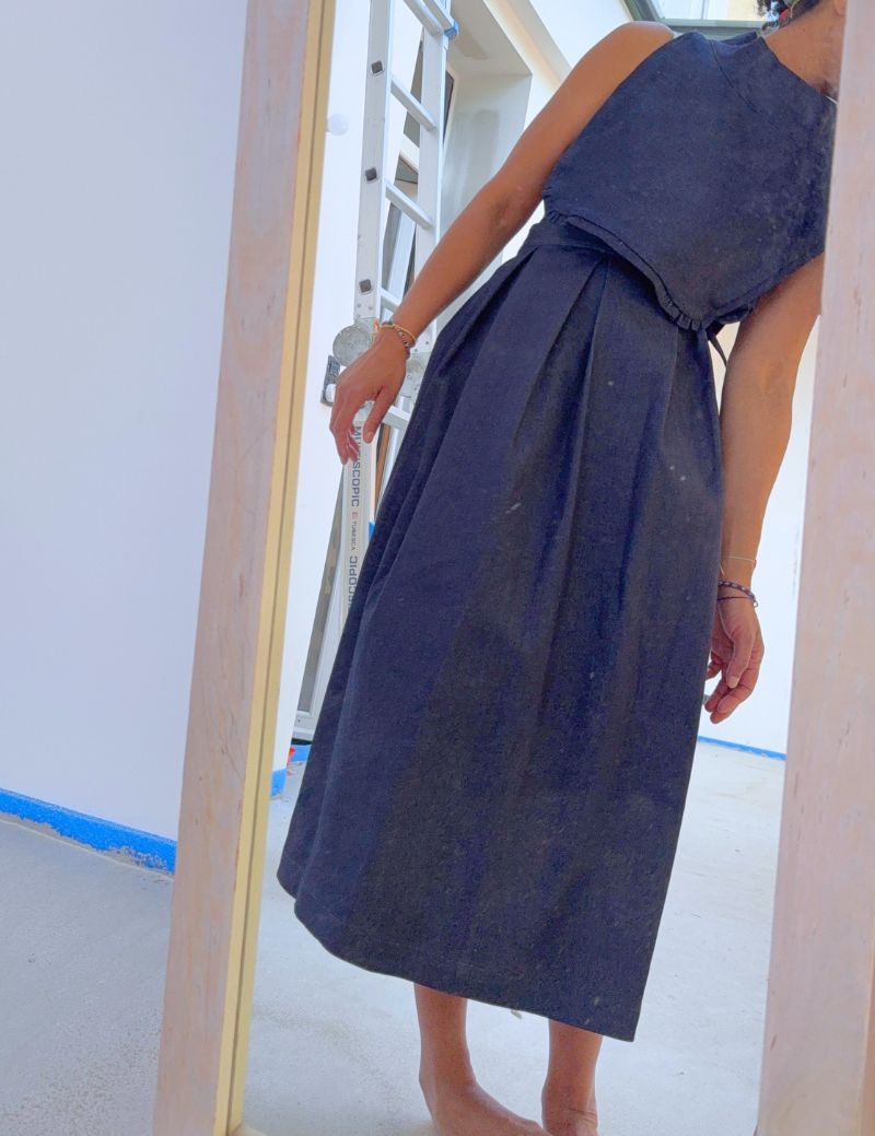 Jupe incroyable - Le Denim Jean Brut