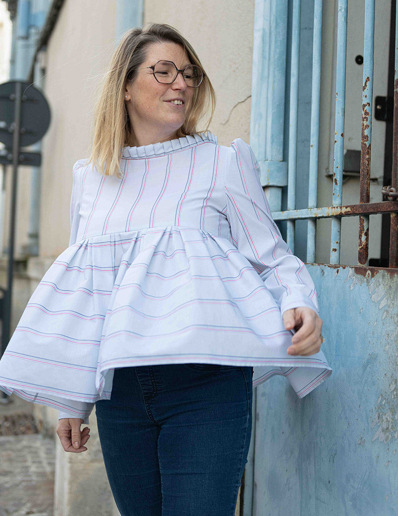 Blouse Eugène Stripes