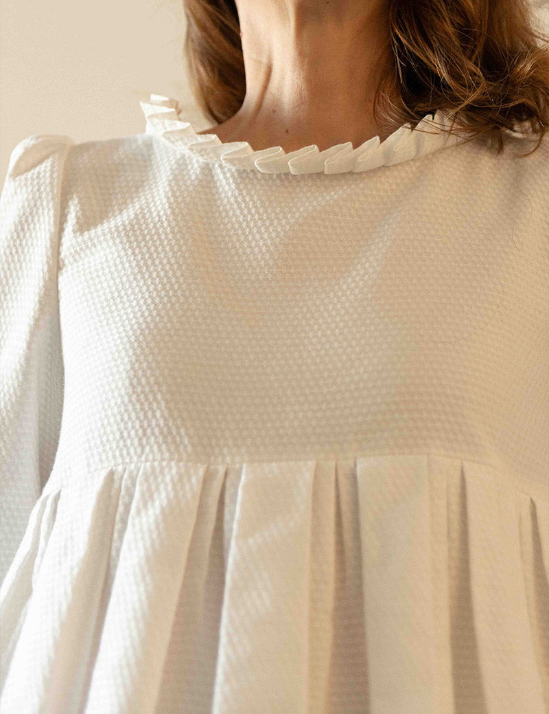 Blouse Eugène crème