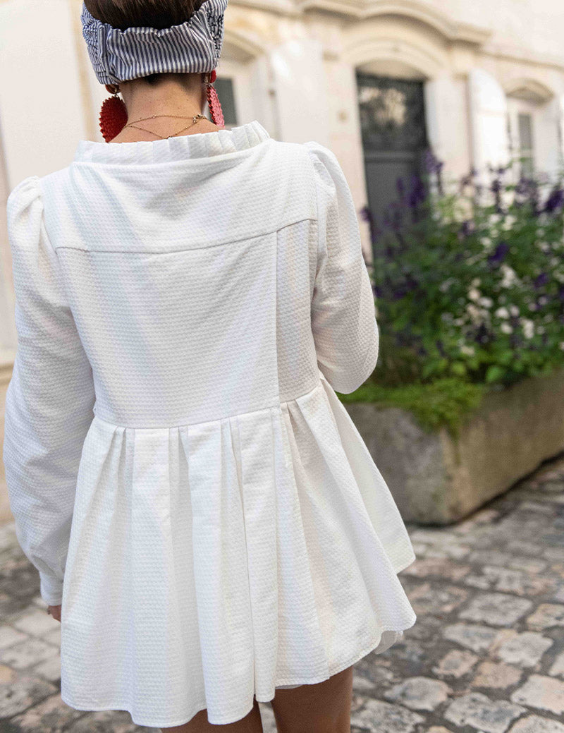 Blouse Eugène crème