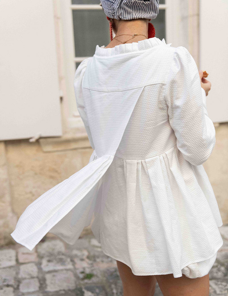 Blouse Eugène crème