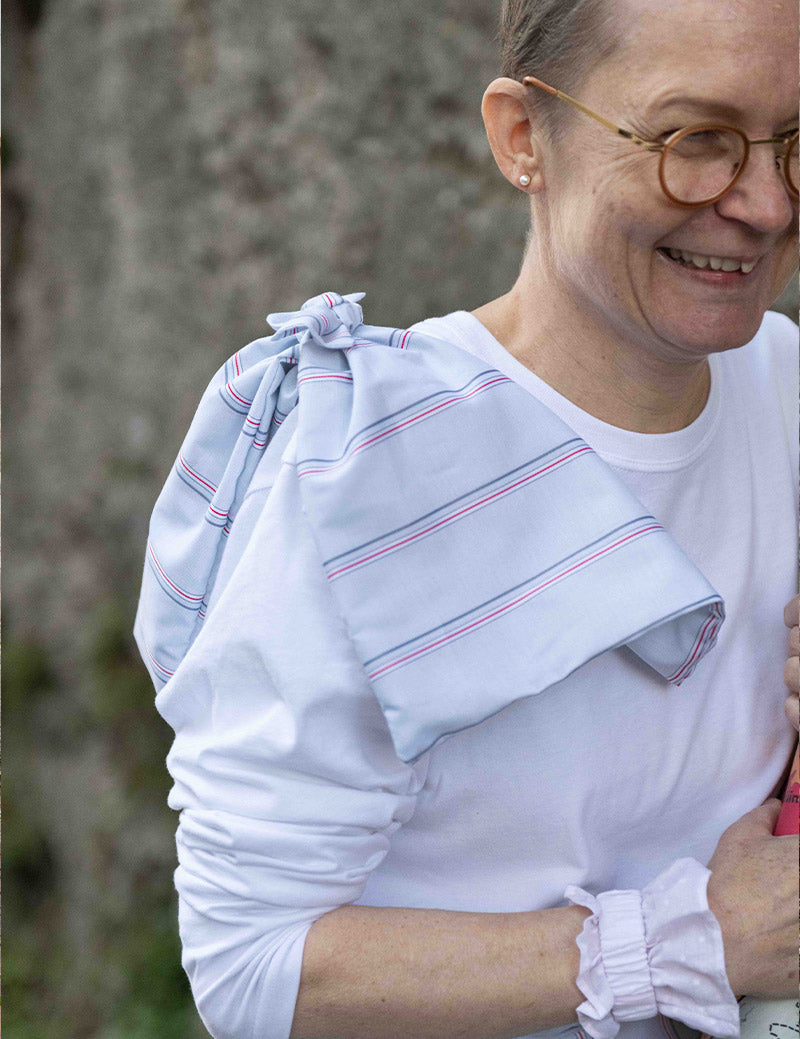 T-shirt Nœud Nœud Stripes