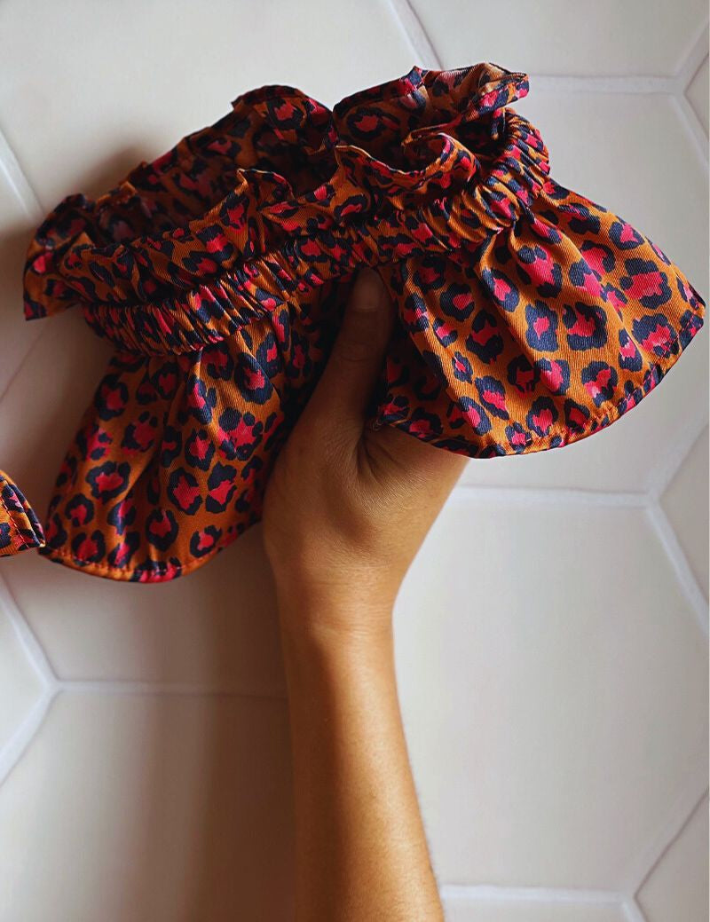Col Fraise Leopard