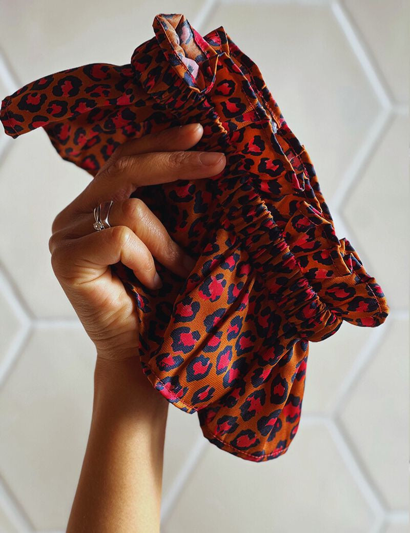 Col Fraise Leopard