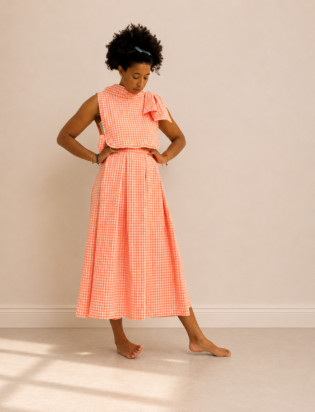 Falda increíble - The Flash Rose Vichy