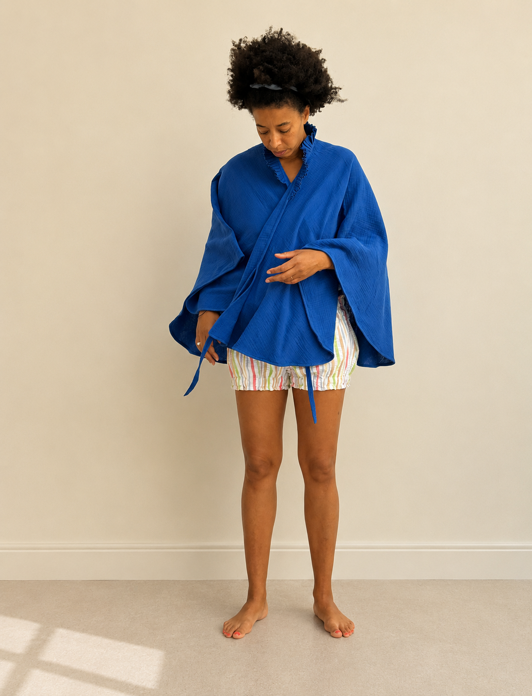 Kimono court - Le Bleu Uniforme
