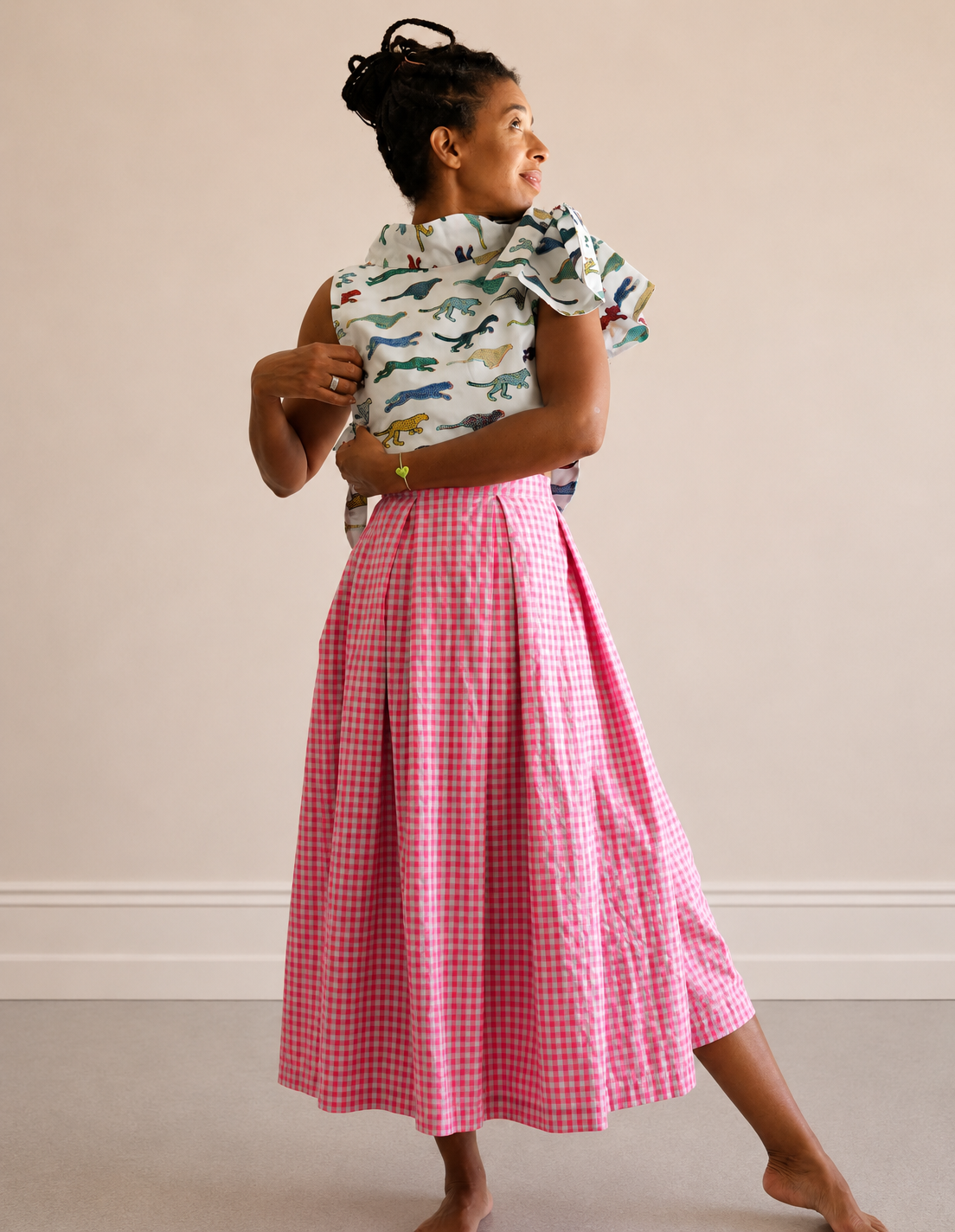 Falda increíble - The Flash Rose Vichy
