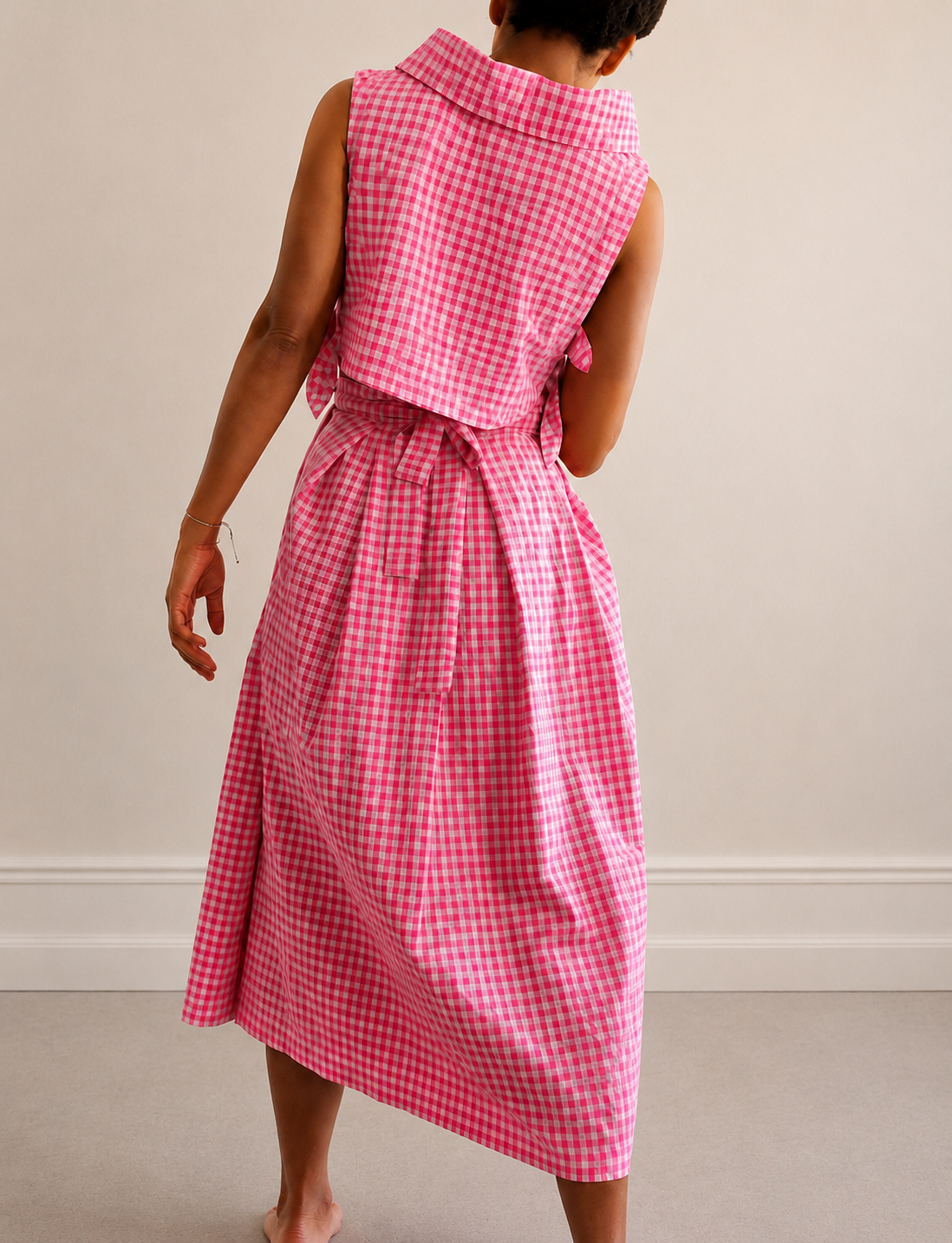 Falda increíble - The Flash Rose Vichy