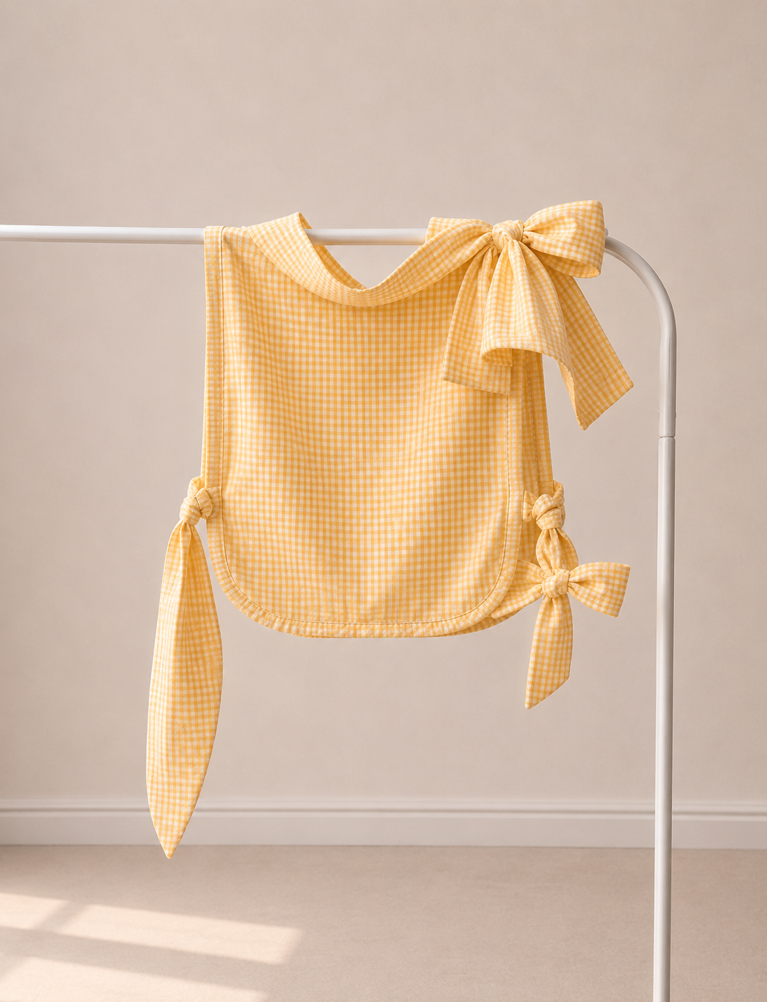 Le Plastron - Le petit Vichy Jaune beurre