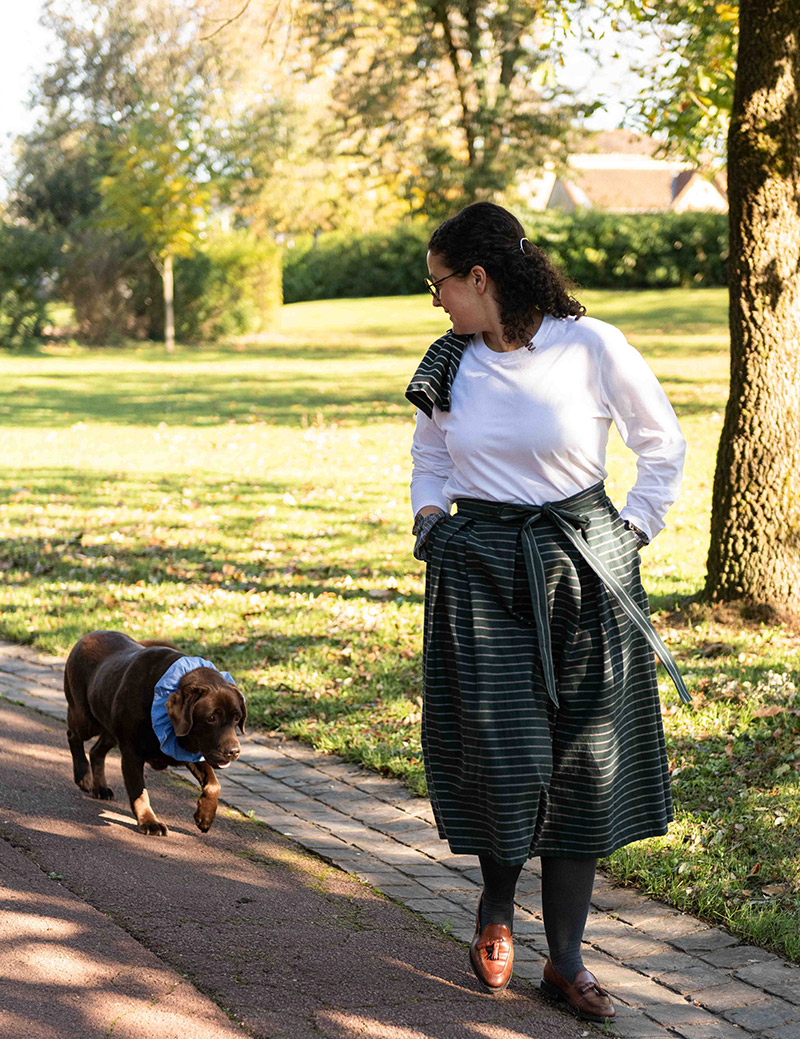 Incredible skirt dark green