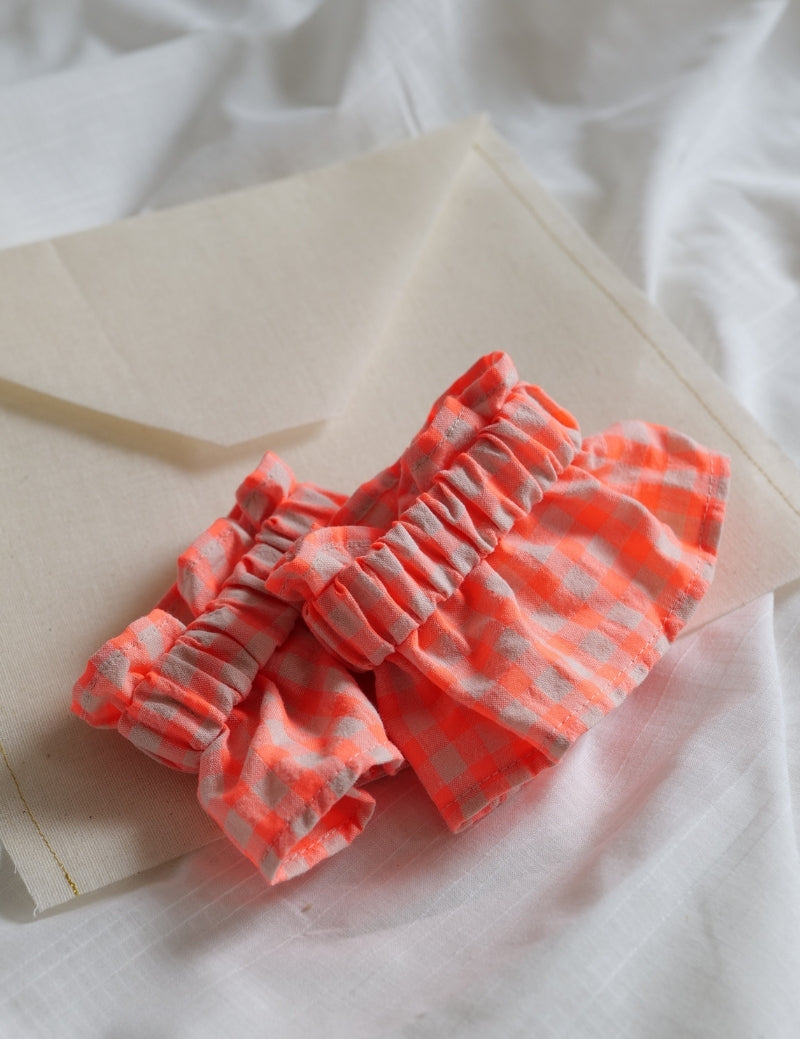 Les Manchettes - Le Vichy Orange flash