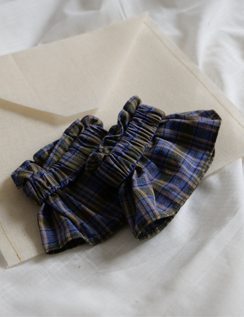 Les Manchettes - Le Tartan Violet