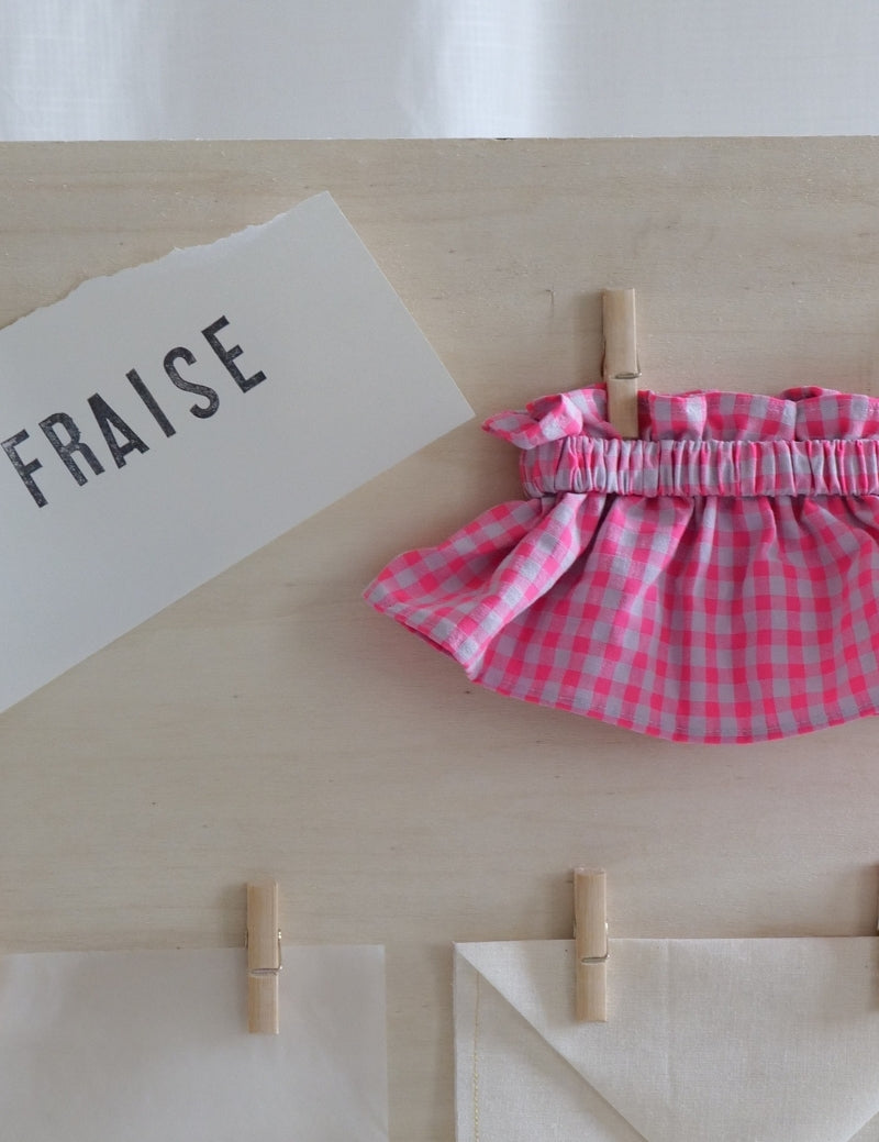La Fraise - Le Vichy Rose Flash