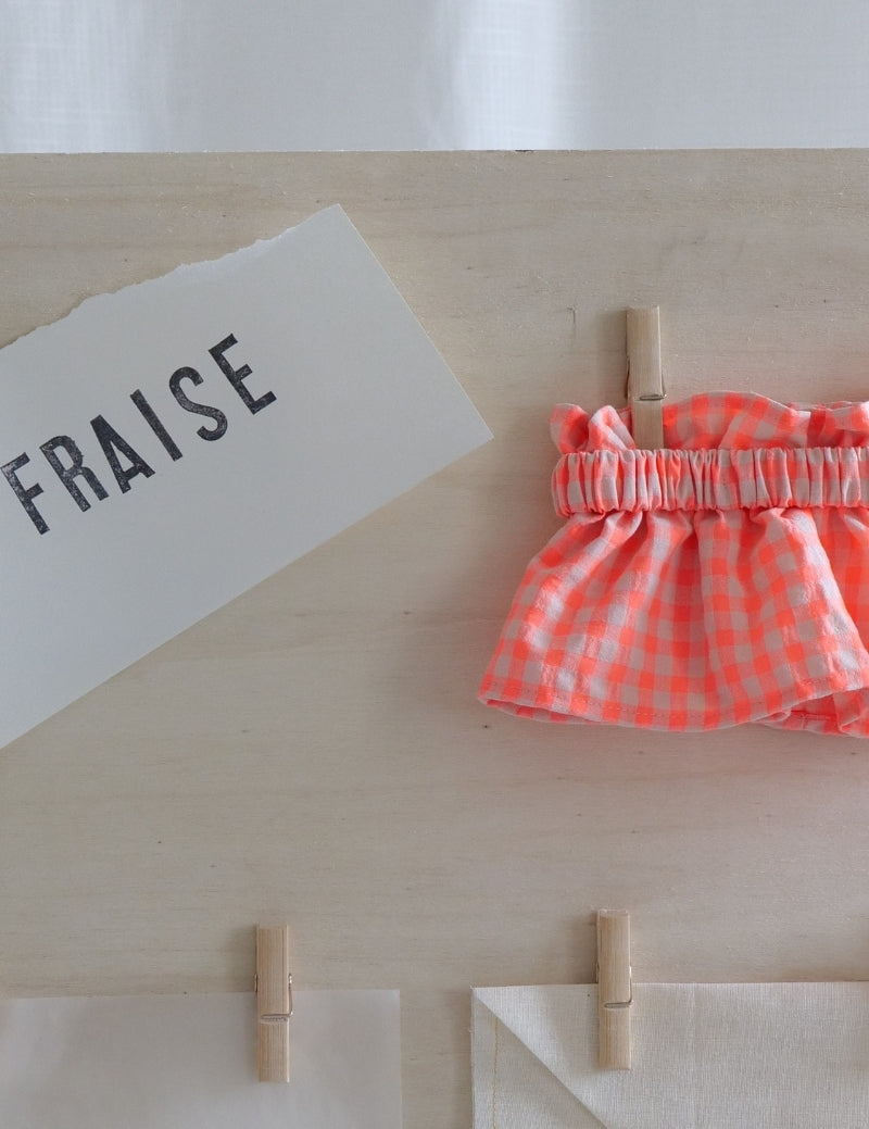 La Fraise - Le Vichy Orange Flash