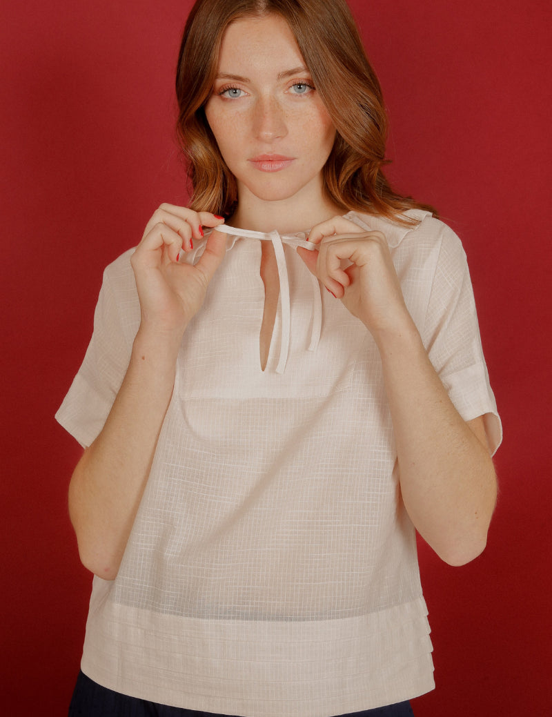Blousette George rose thé
