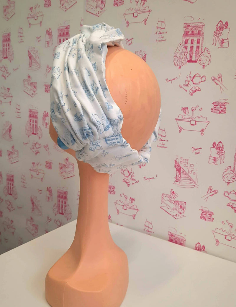 Le bandeau Paulo toile de Jouy