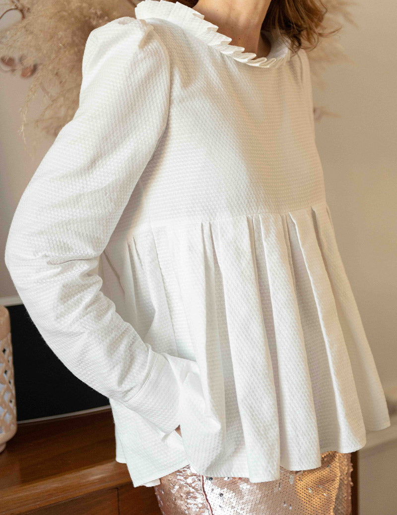 Blouse Eugène crème