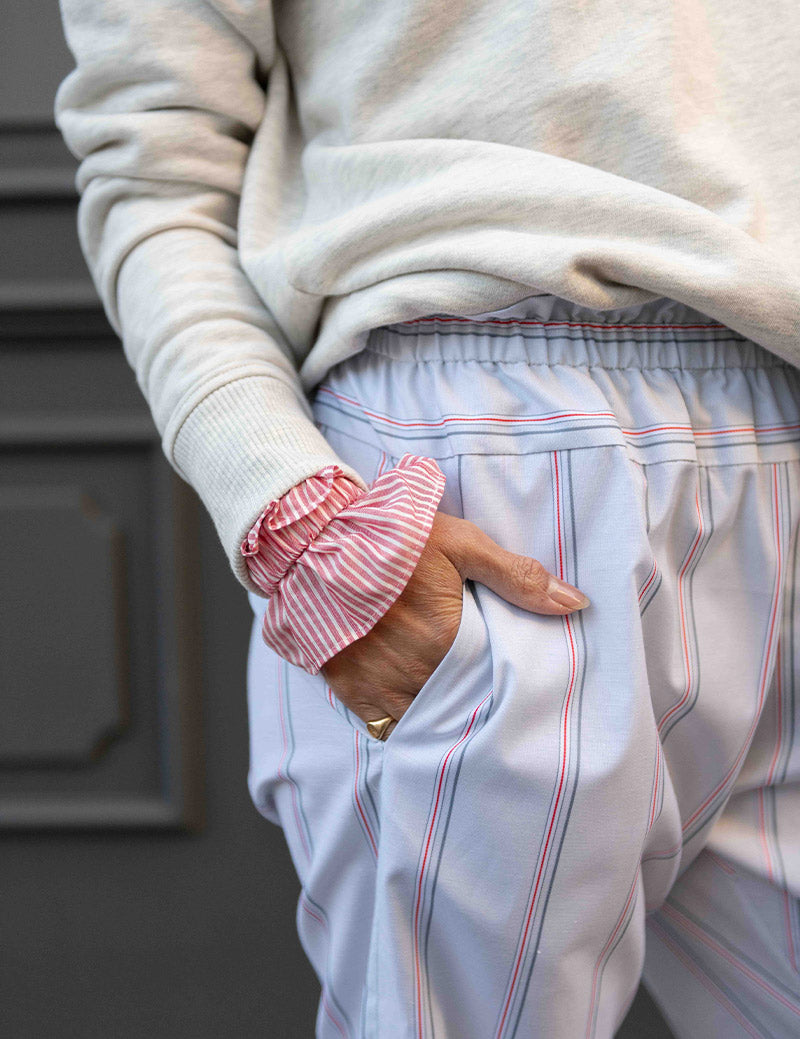 Pantalon Hervé stripes