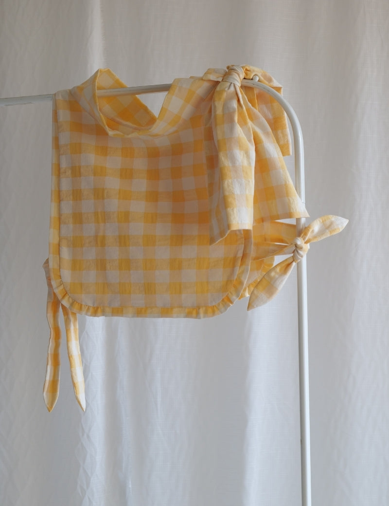 Le Plastron  - Le grand Vichy Jaune beurre