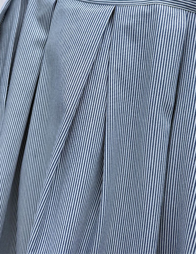 Jupe incroyable - Le Denim rayé marine