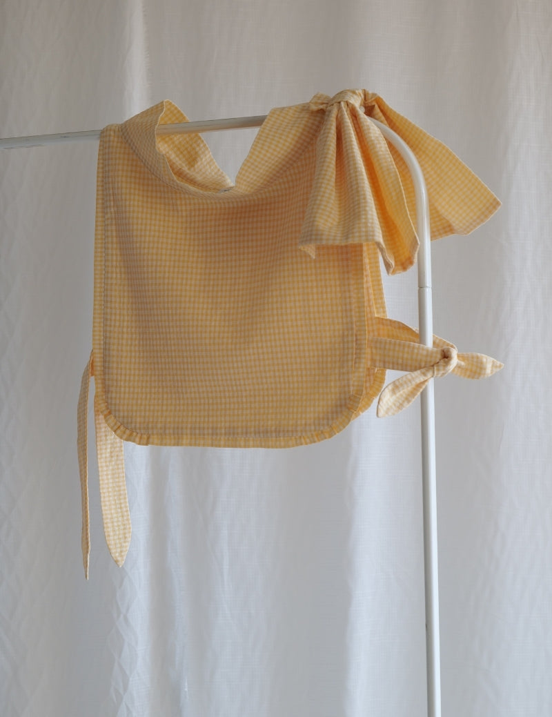 Le Plastron - Le petit Vichy Jaune beurre