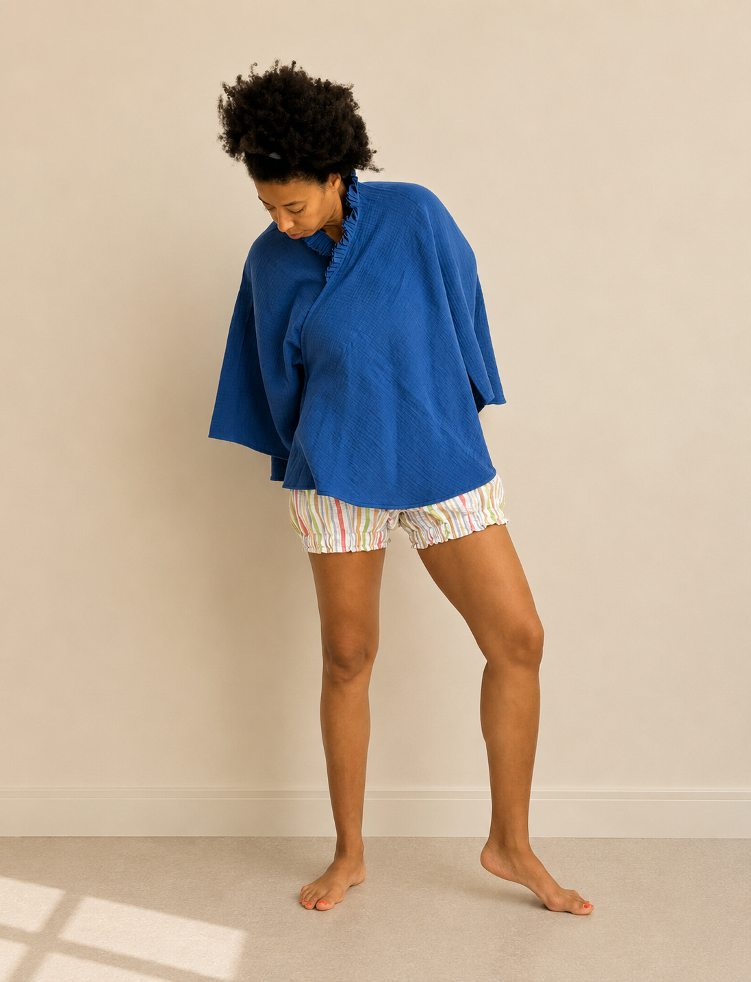 Kimono court - Le Bleu Uniforme