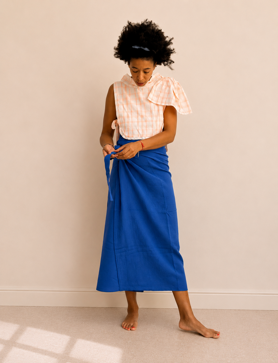 Jupe pagne - Le Bleu Uniforme