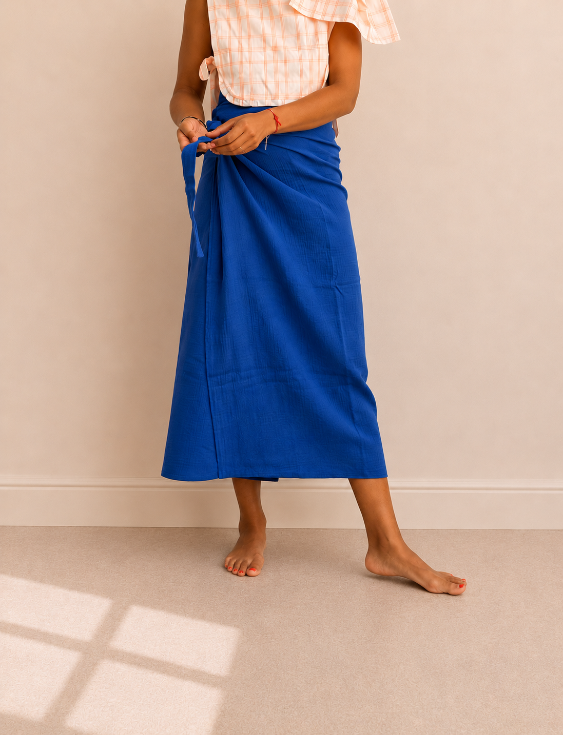 Jupe pagne - Le Bleu Uniforme