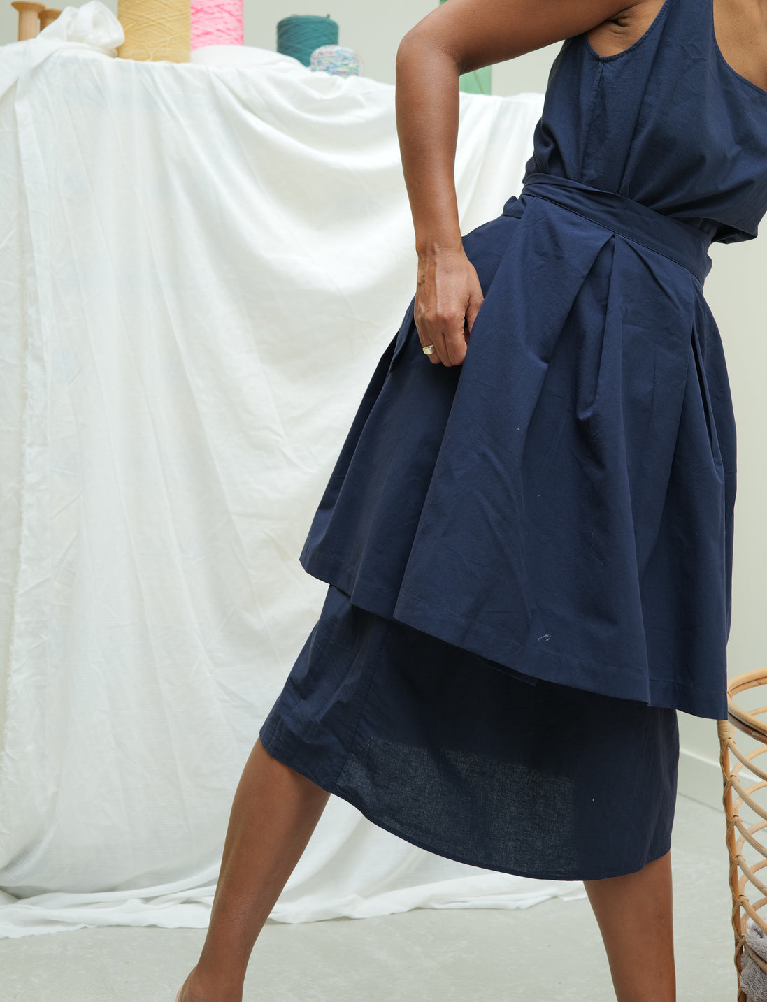 Jupe incroyable Courte - Le Bleu Marine - 71bis