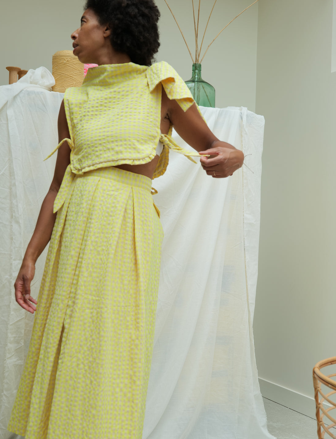 Le Plastron - Le Vichy Hello Yellow - 71bis