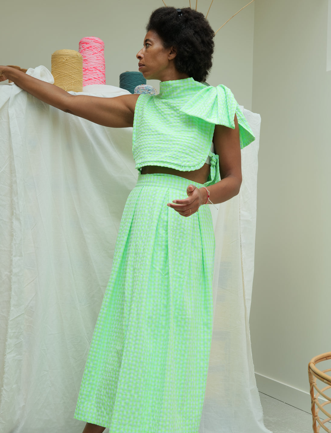 Le Plastron - Le Vichy Green Flash - 71bis
