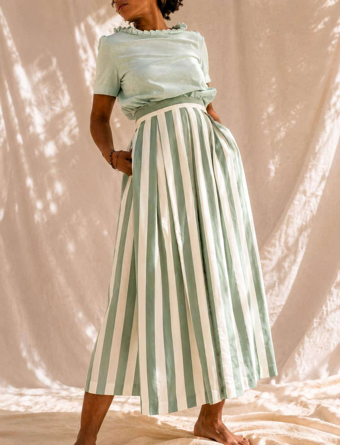 Incredible skirt dark green