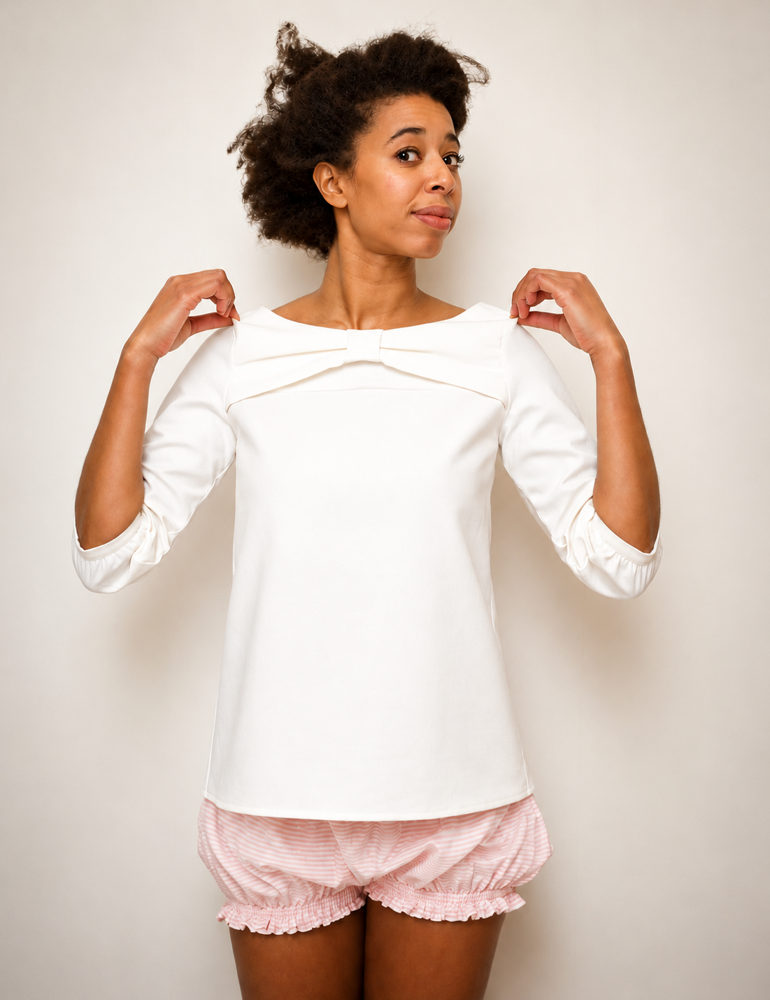 Bloomer Jersey rayé Sucette